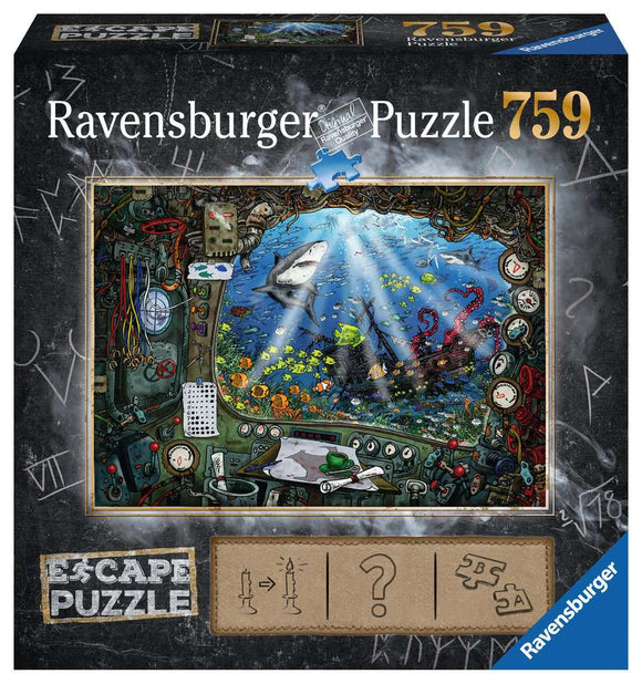 Ravensburger Submarine 759 pc Escape Puzzle