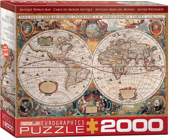 Eurographics Antique World Map 2000 pc