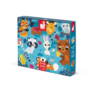 Janod Forest Animals Tactile Puzzle 20 pc