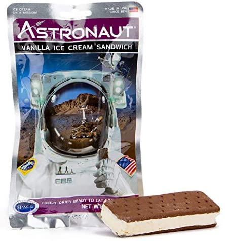 Astronaut Ice Cream Vanilla Sandwich