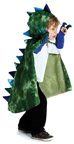 Great Pretenders Dragon Cape w/ Claws Green size 5-6