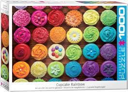 Eurographics Cupcake Rainbow 1000 pc