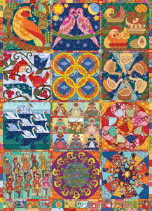 Cobble Hill 12 Days of Christmas Quilt