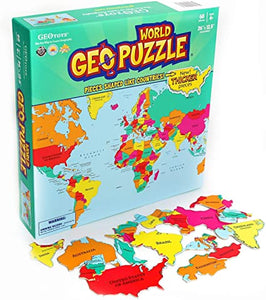 Geotoys World Geo Puzzle 68pc