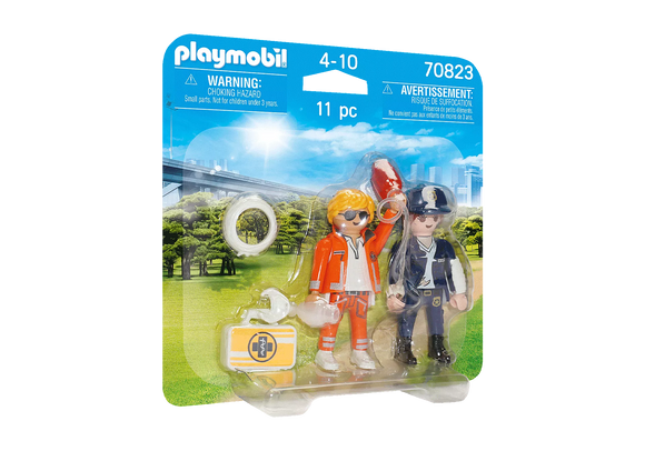 Playmobil Duo Pack Doctor and Police Officer 70821