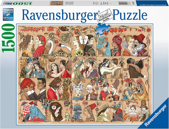 Ravensburger Love Through the Ages 1500 Piece Puzzle at Kaboodles Toy Store Vancouver