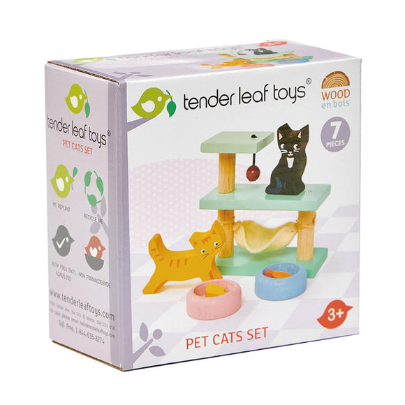 Tender Leaf Pet Cat Set at Kaboodles Toy Store Vancouver