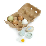 Tender Leaf Toys Solid Wood Eggs at Kaboodles Toy Store Vancouver