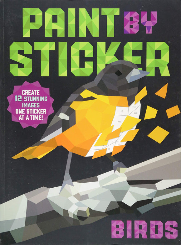 Paint by Sticker Birds (10+)