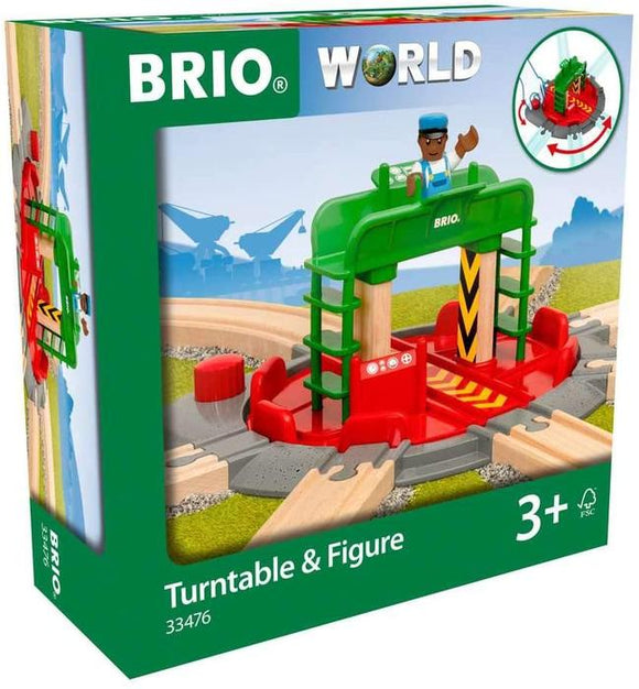 Brio Turntable and Figure