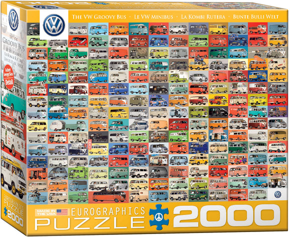 Eurographics The VW Groovy Bus 2000 pc