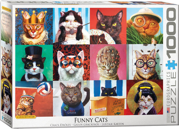 Eurographics Funny Cats 1000 pc