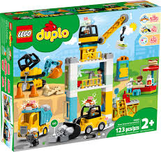 Lego Duplo Tower Crane and Construction 10933