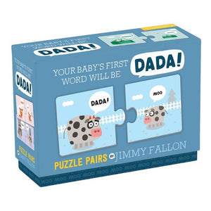 Mudpuppy Your Baby's First Word Will Be Dada Puzzle Pairs