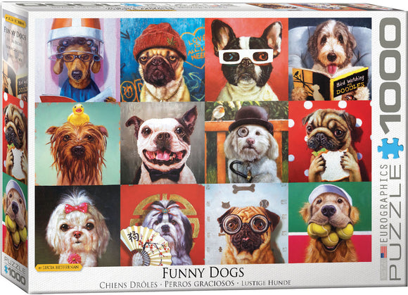 Eurographics Funny Dogs 1000 pc