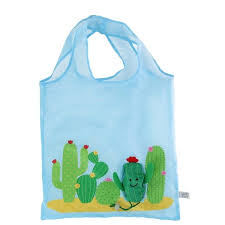 Sass & Belle Cactus Foldable Shopping Bag