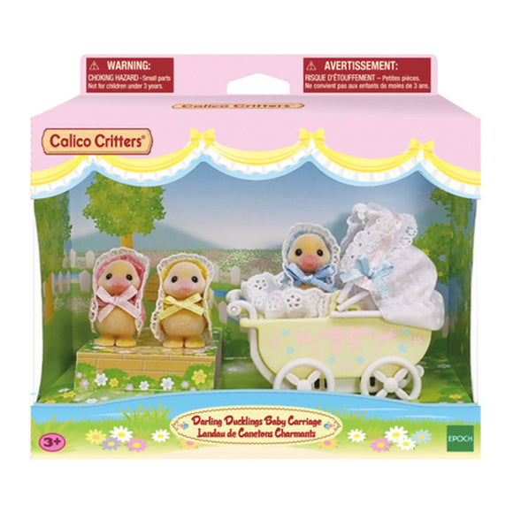 Calico Critters Darling Ducklings Baby Carriage