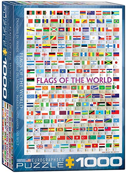 Eurographics Flags of the World 1000 pc