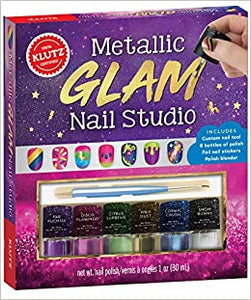 Klutz Metallic Glam Nail Studio