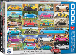 Eurographics VW Gone Places 1000 pc
