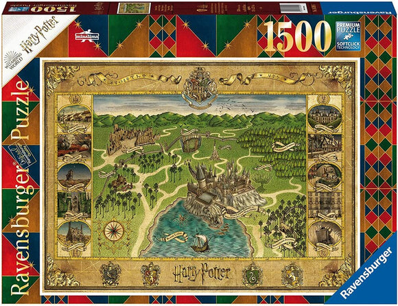 Ravensburger Hogwarts Map 1500 pc
