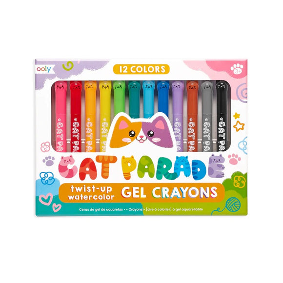 Ooly Cat Parade Gel Crayons at Kaboodles Toy Store Vancouver