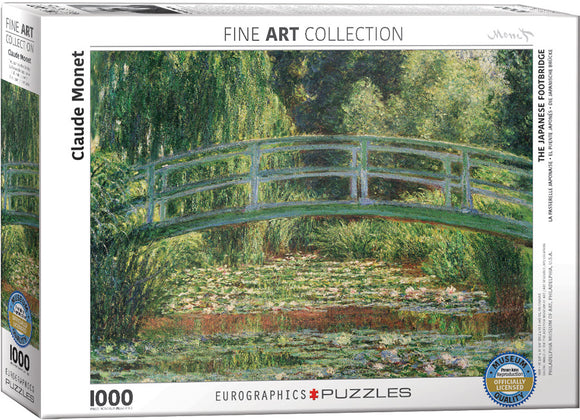 Eurographics Monet's Japanese Footbridge 1000 pc