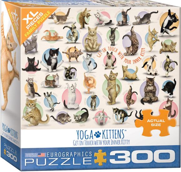 Eurographics Yoga Kittens 300 pc