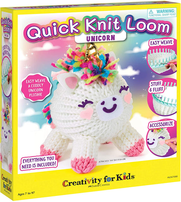 Creativity for Kids Quick Knit Loom Unicorn