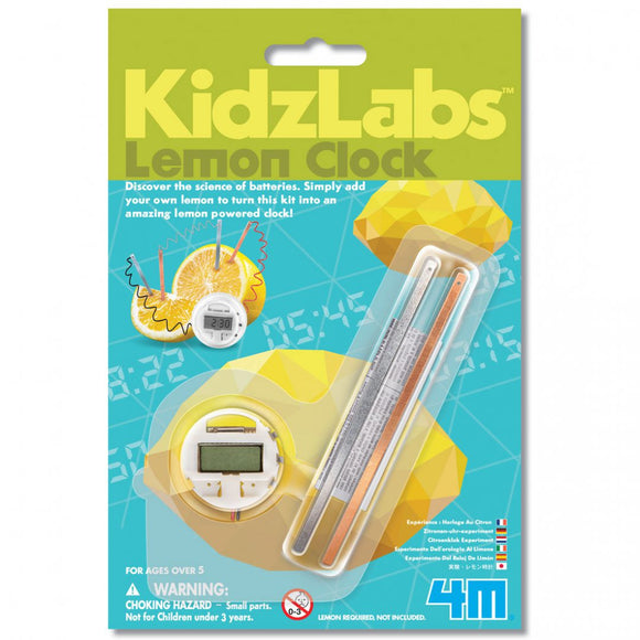 4M Kidzlabs Lemon Clock