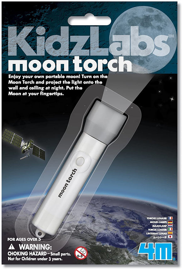 4M Kidzlabs Moon Torch
