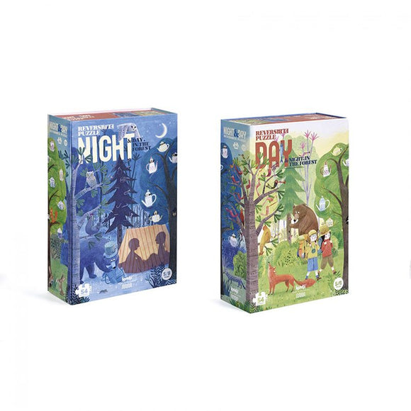 Londji Night & Day in the Forest Reversible Puzzle at Kaboodles Toy Store Vancouver