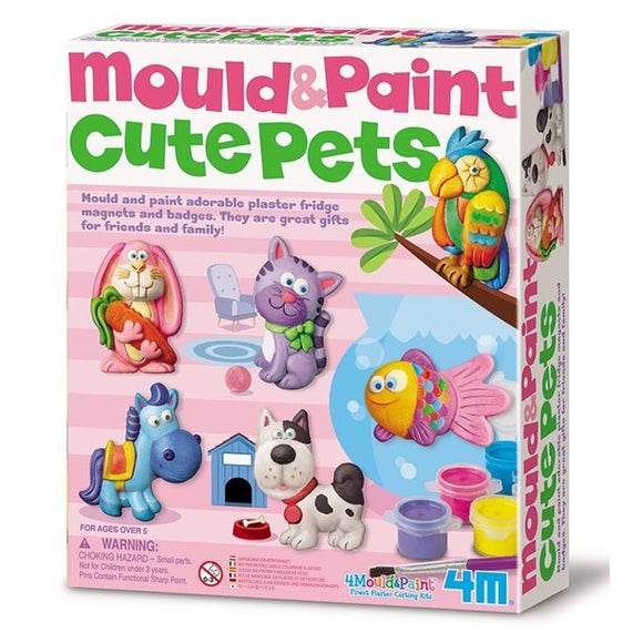 4M Mould and Paint Cute Pets