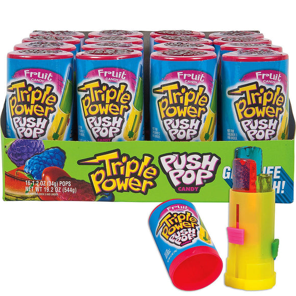 Triple Power Push Pop