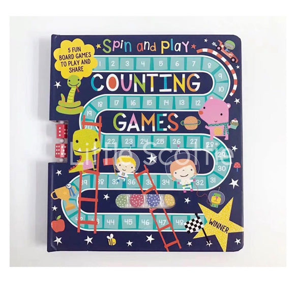 Spin & Play Counting Games Travel Book