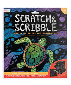 Ooly Scratch & Scribble Ocean Life