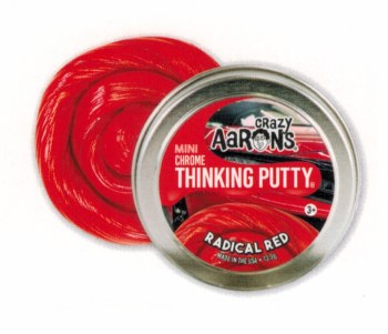 Aaron's Thinking Putty Radical Red Mini Tin