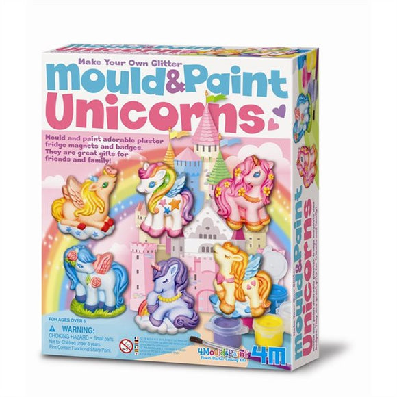 4M Mould and Paint Unicorns