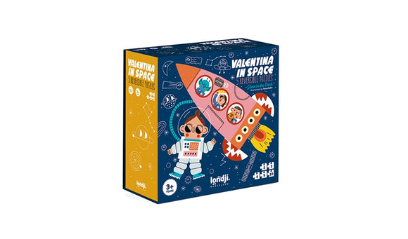 Londji Valentina In Space 5 Reversible Puzzles